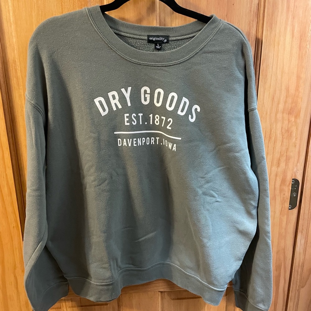 Green Dry Goods Sweatshirt
